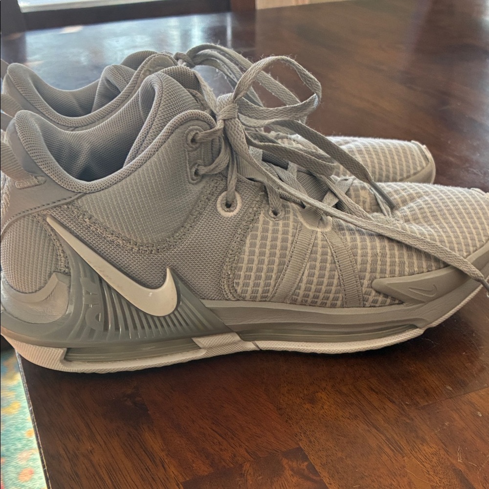 LeBron Witness Nike Light Gray basketball Sneakers